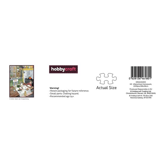 Afternoon Homework Jigsaw Puzzle 1000 Pieces image number 3