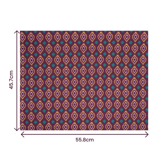 Stretch Diamond Purple Single Cotton Fat Quarter image number 4