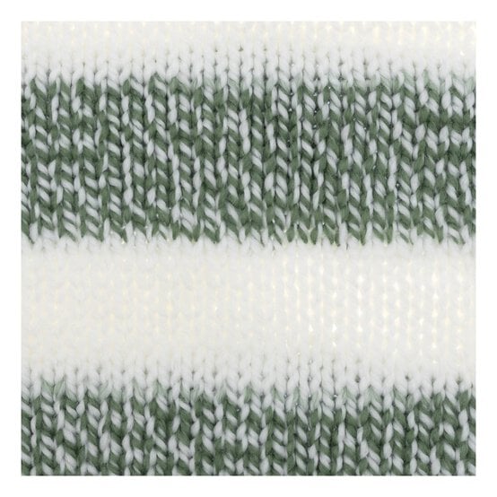 Knitcraft Sage White Stripe Dream 150g  image number 2