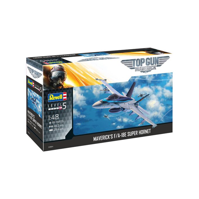 Revell Top Gun Maverick’s F/A18E Super Model Kit 148 Hobbycraft