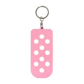 Pink Charm Keychain 4cm x 9cm