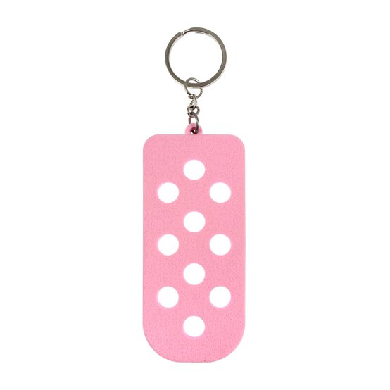 Pink Charm Keychain 4cm x 9cm image number 1