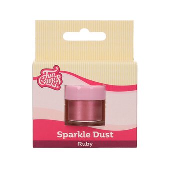 FunCakes Ruby Red Sparkle Dust 3.5g