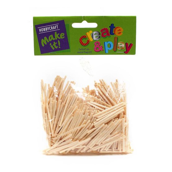 Natural Wooden Matchsticks 35 g image number 2