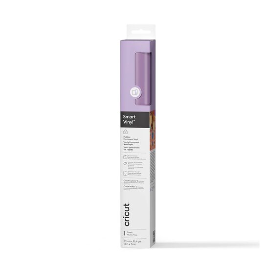 Cricut Lilac Permanent Smart Vinyl 13 x 36 Inches image number 1