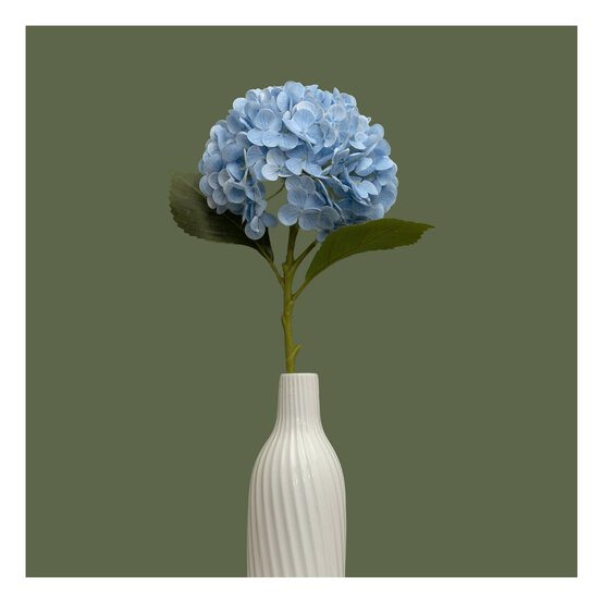 Light Blue Real Touch Hydrangea 49cm image number 2