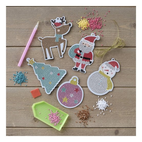 Make Your Own Gem Art Decoration Kit 5 Pack  image number 2