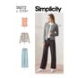 Simplicity Women’s Separates Sewing Pattern S9272 (XS-XL) image number 1