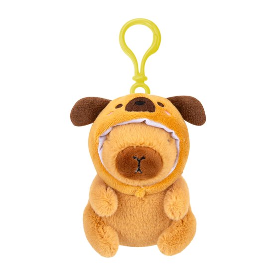 Assorted Clip-On Plush Capybara with Hat image number 3