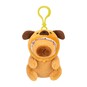 Assorted Clip-On Plush Capybara with Hat image number 3