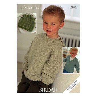 Sirdar Snuggly DK Sweaters Digital Pattern 2062