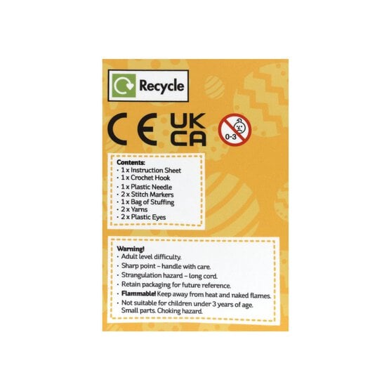 Easter Bunny Crochet Kit image number 5