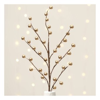 Gold Bead Pick 49cm