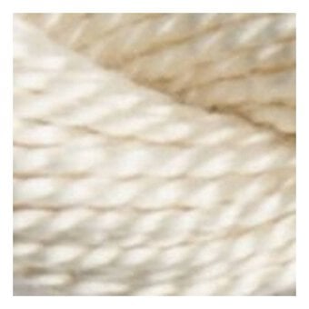DMC Cream Pearl Cotton Thread Size 5 25m (Ecru) image number 2