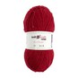 Knitcraft Red Knit Fever Yarn 100g image number 1