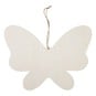 Hanging Wooden Butterfly Plaque 30.5cm image number 1