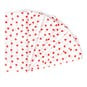 Red Heart Printed Tissue Paper 50cm x 75cm 6 Pack  image number 1