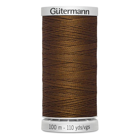 Gutermann Brown Upholstery Extra Strong Thread 100m (650) image number 1