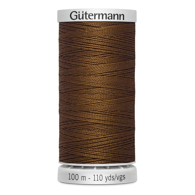 Gutermann Brown Upholstery Extra Strong Thread 100m (650) image number 1