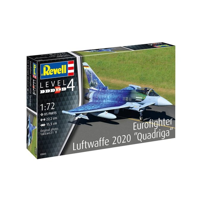 Revell Eurofighter Luftwaffe 2020 Quadriga Model Kit 1:72 image number 1