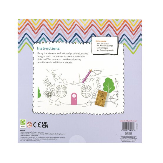 Fairy Garden Stamp Scene Kit image number 5