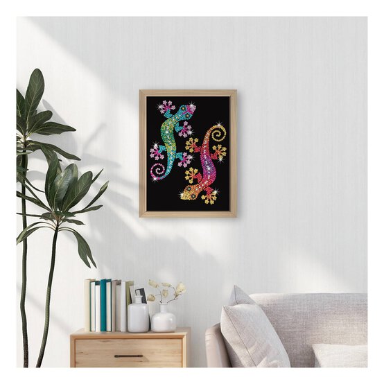 Kitfix Geckos Sequin Art Blue Premium Kit image number 4