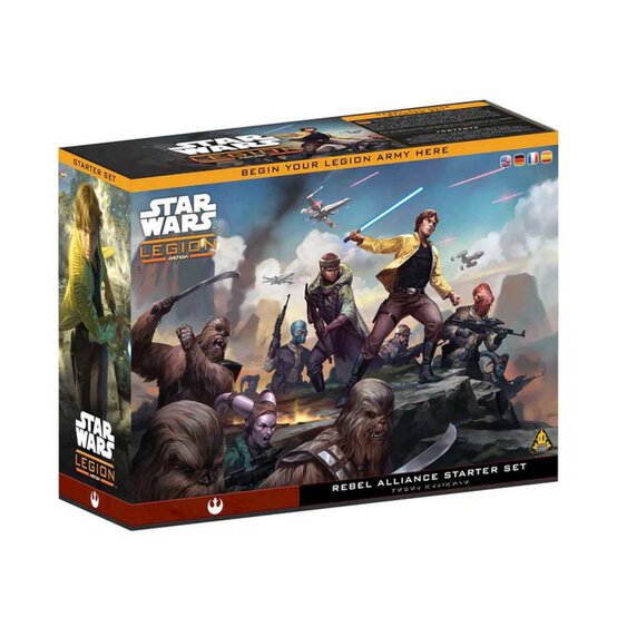 Star Wars: Legion Rebel Alliance Starter Set image number 1