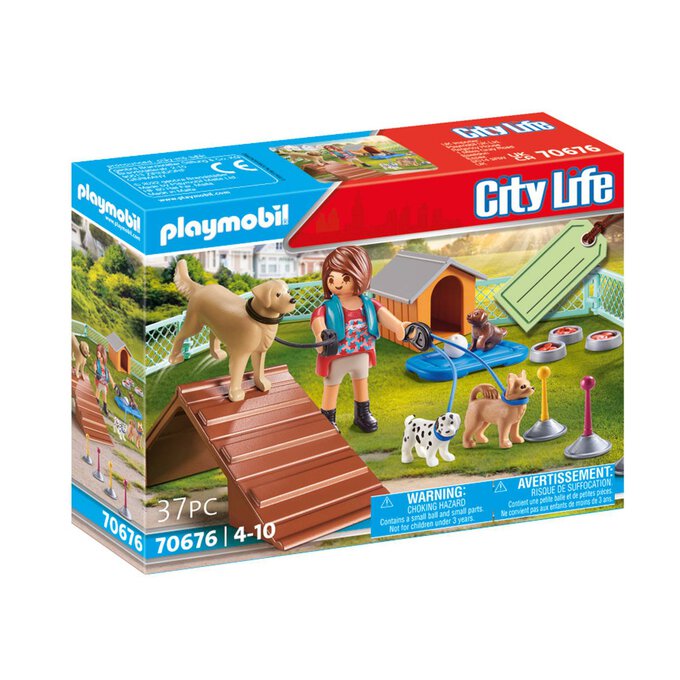 Playmobil City Life Dog Trainer Set  image number 1
