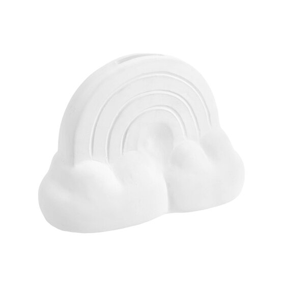 Paint Your Own Rainbow and Clouds Money Box image number 6