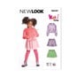 New Look Child’s Hoodie and Skirt Sewing Pattern 6747 image number 1
