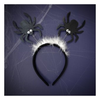 Black Spider Headband