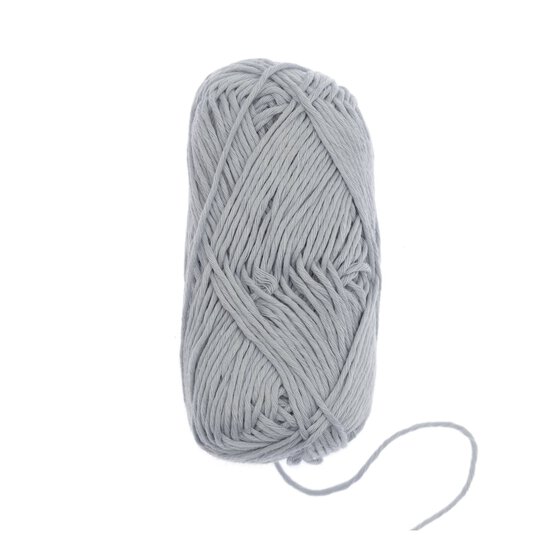 Knitcraft Silver Tiny Cotton Friends Yarn 25g image number 3