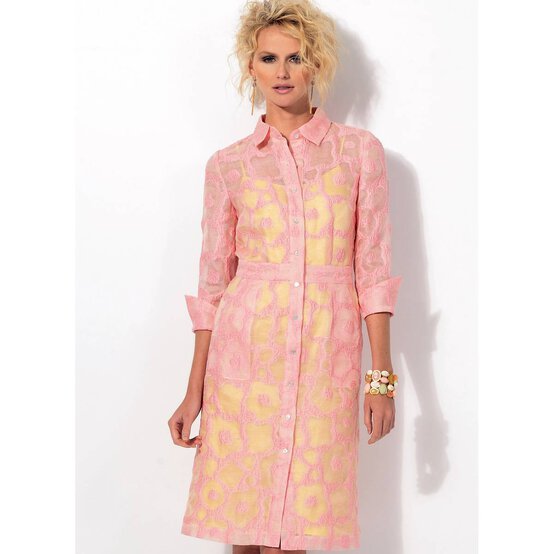 McCall’s Dress and Slip Sewing Pattern M6696 (16-24) image number 9