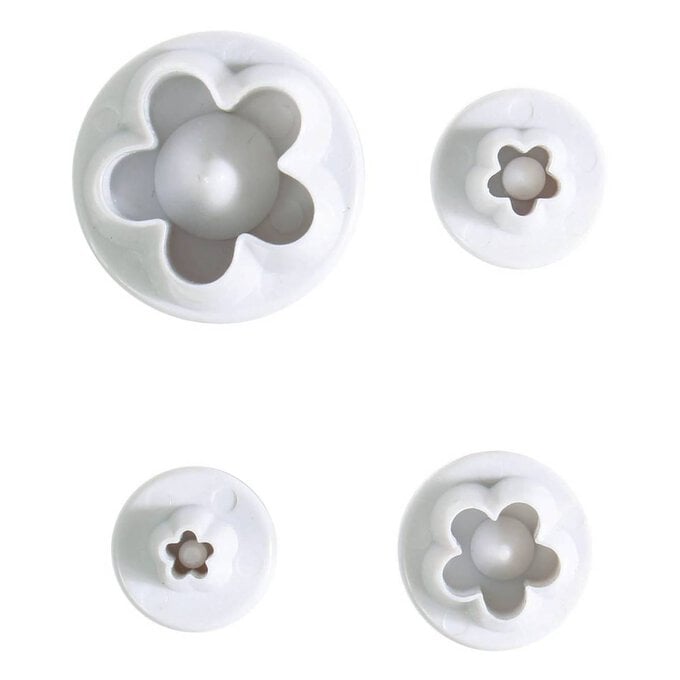 Cake Star Blossom Plunger Cutters 4 Pack image number 1