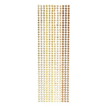 40 x Self Adhesive Gems Clear AB Round Diamante Rhinestones Resin Crystals  Stick on Gems Card Making Embellishments For Crafts