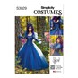 Simplicity Women's Costume Sewing Pattern S3029 (H5 6-14) image number 1