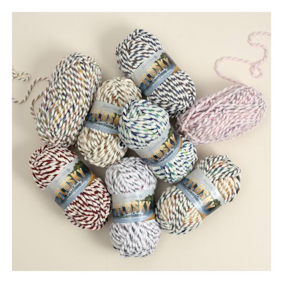 James C Brett Gentle Forest Flusky Super Chunky 100g  image number 3