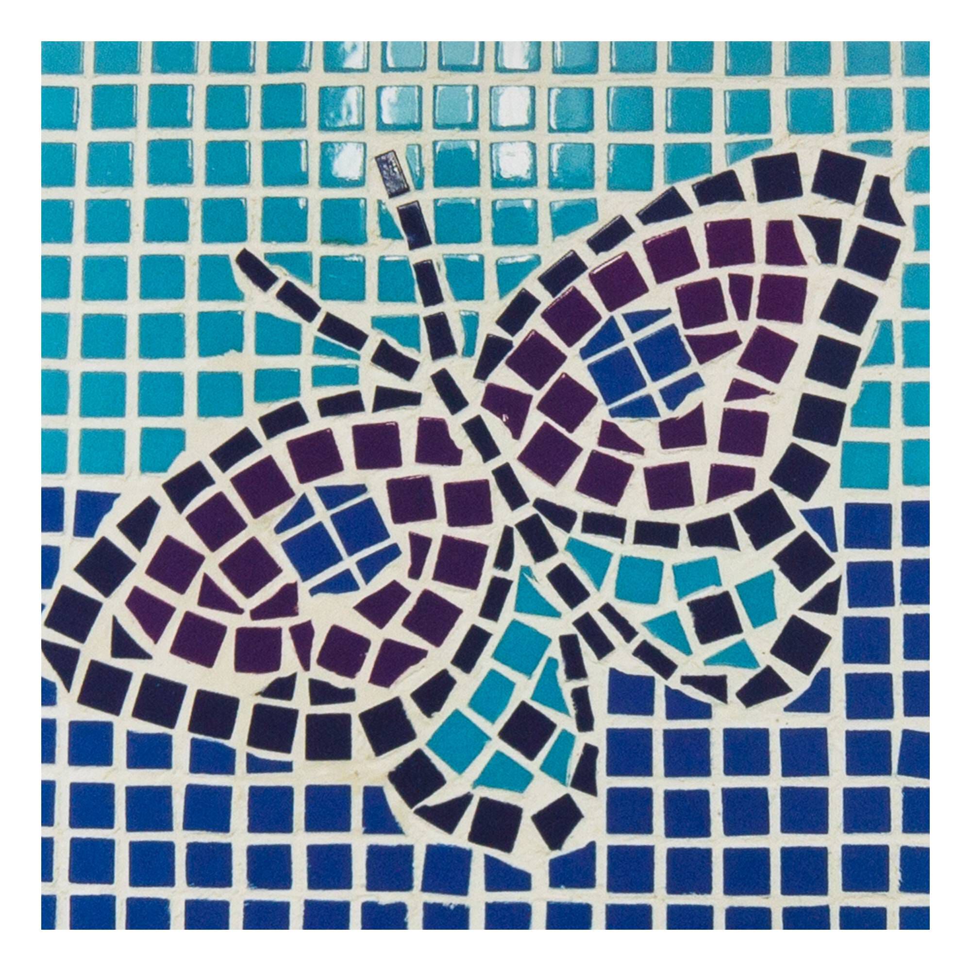 Butterfly Mosaic Coaster Kit Hobbycraft