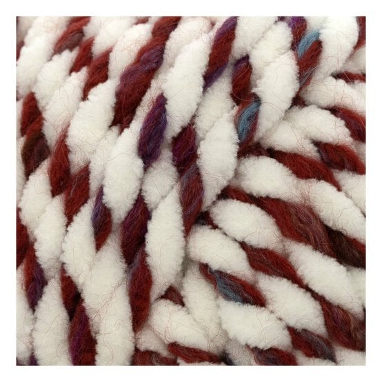 James C Brett Candy Stripe Flusky Super Chunky 100g  image number 2