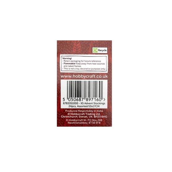 Advent Stockings 24 Pack image number 6