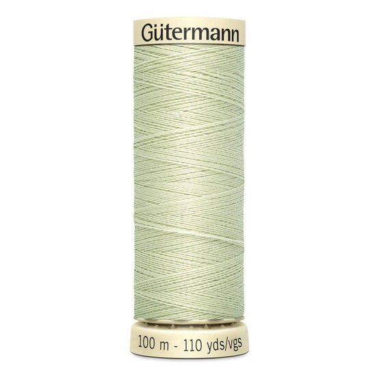 Gutermann Green Sew All Thread 100m (818) image number 1