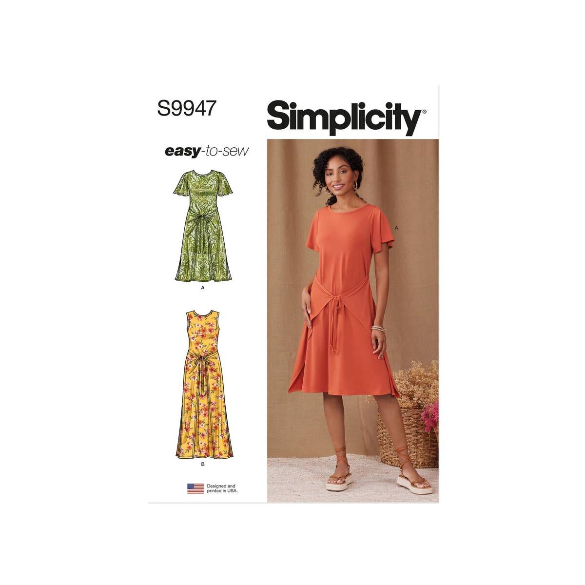 Simplicity Women's Dress Sewing Pattern S9947 (D5 4-12) | Hobbycraft