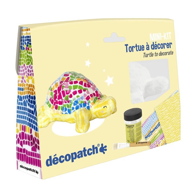 Decopatch Turtle Mini Kit image number 1