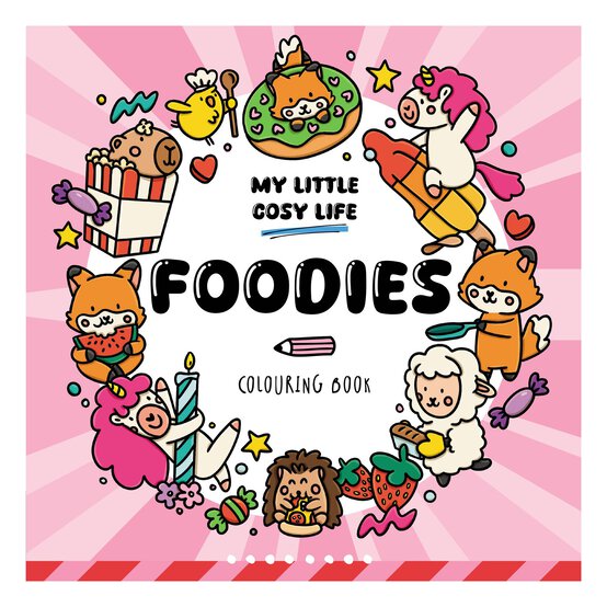 My Little Cosy Life Foodies Colouring Book image number 1