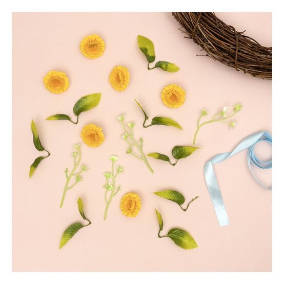 Yellow Chrysanthemums 4 Pack image number 1