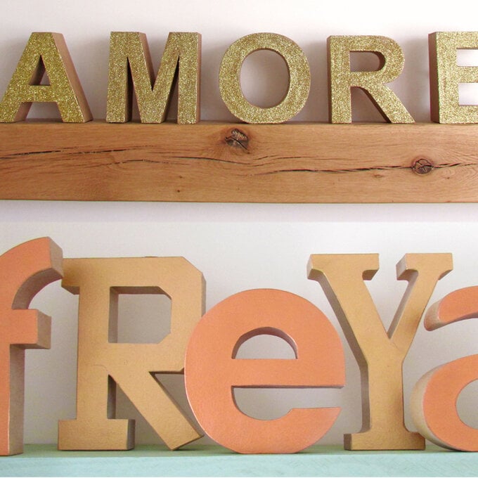 How to Make Decorative Letters image number 1