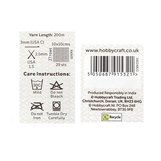 Knitcraft Green Yellow Cotton Candy Sprinkles 4 Ply 50g image number 4