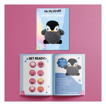 Oh My Craft! Pete Penguin Crochet Plushie Kit
