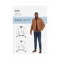 Simplicity Men&rsquo;s Jacket Sewing Pattern S9190 (34-42) image number 1