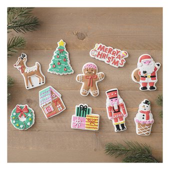Paint Your Own Christmas Decorations Kit 10 Pack